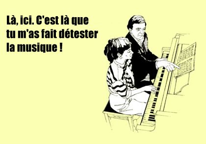 Detester la musique