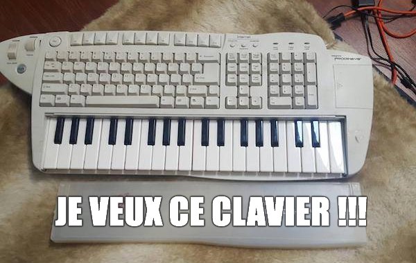 Je veux ce clavier !