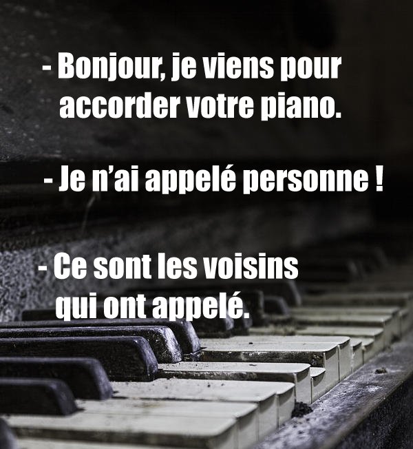 Accorder le piano