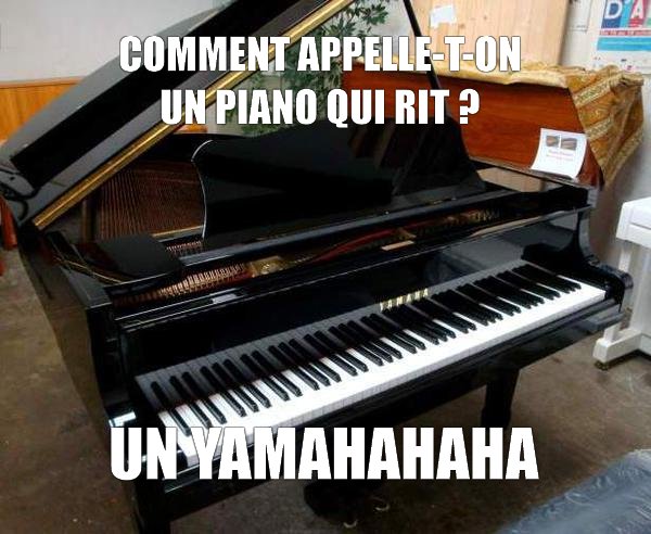 Un piano qui rit