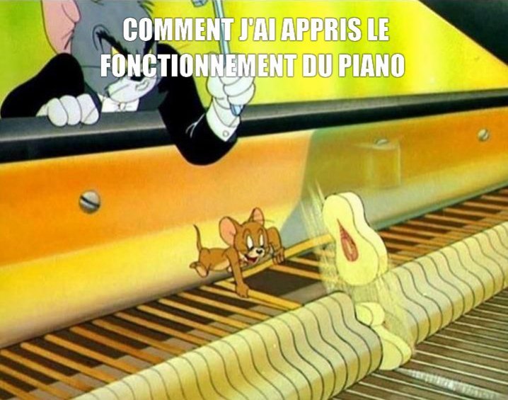 Fonctionnement du piano