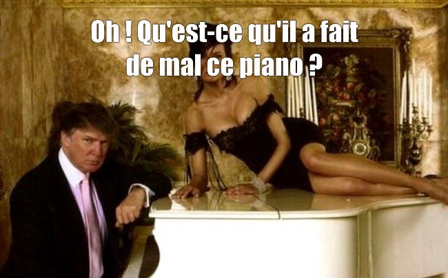 Qu'est-ce qu'il a fait de mal, ce pauvre piano !