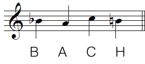 Signature de Bach I