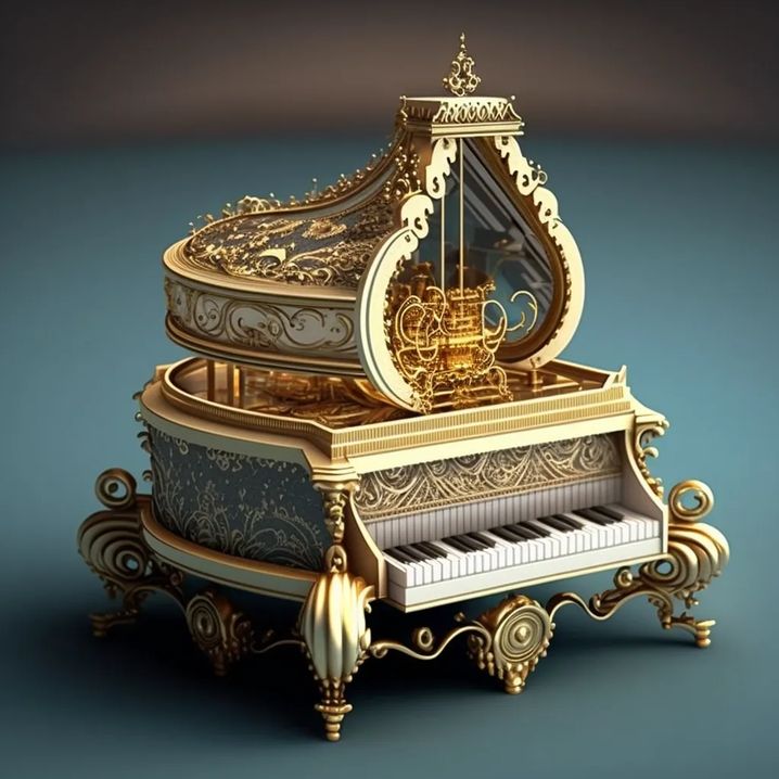 Piano boîte à musique