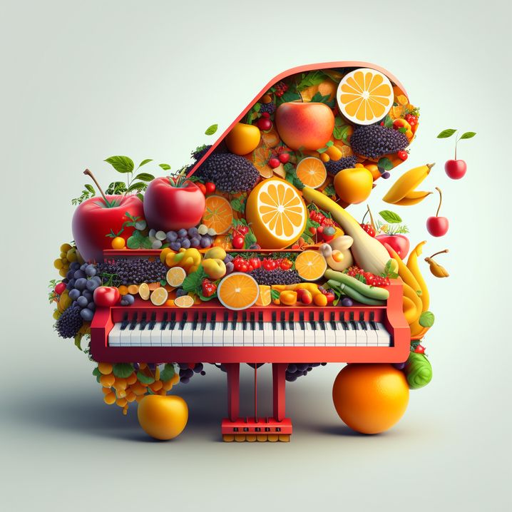 Piano fruits et légumes