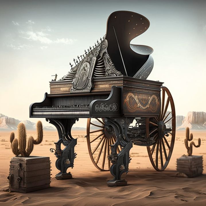 Piano mécanique western