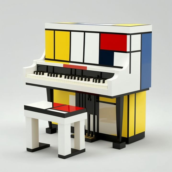 Piano Mondrian