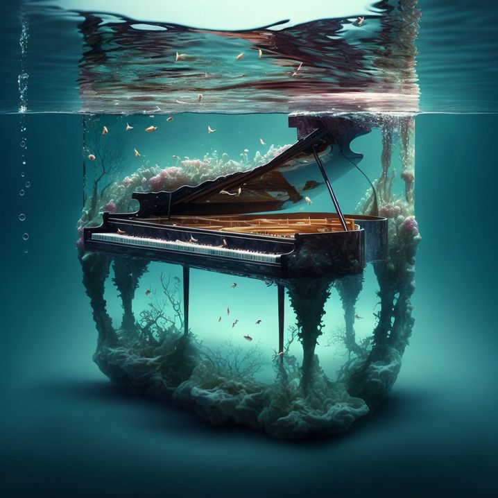 Piano sousl eau