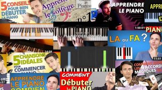 Apprendre le piano sur Youtube