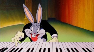 Le piano dans les cartoons