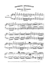Orpheus quadrille - Johann Strauss