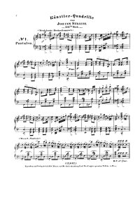 >Kunstler quadrille - Johann Strauss