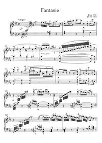 Fantaisie en Do m KV.396 - W.A. Mozart