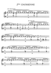 Gnossienne No. 2 - Erik Satie