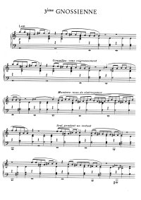 Gnossienne No. 3 - Erik Satie
